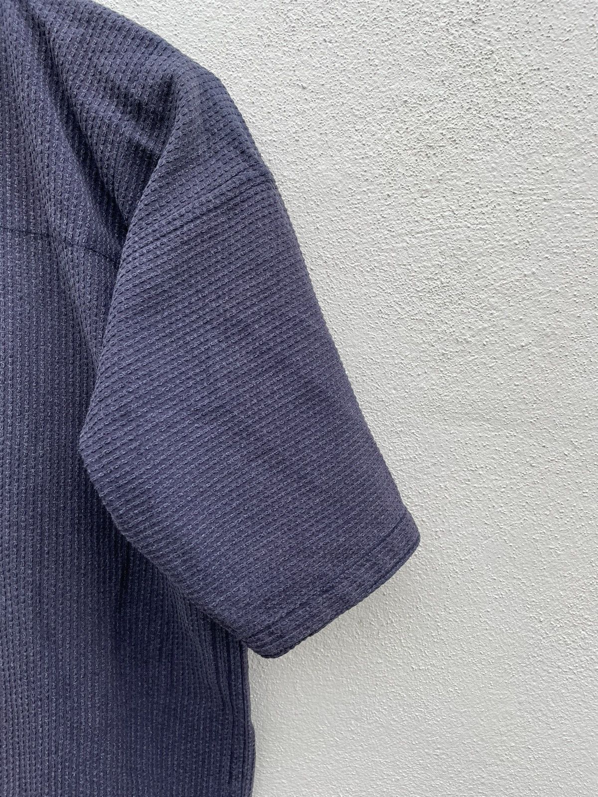 Japanese Brand Vintage Faded Kimono jacket indigo dyed/kendo/boro/sashiko】 Size US M / EU 48-50 / 2 - 9 Thumbnail