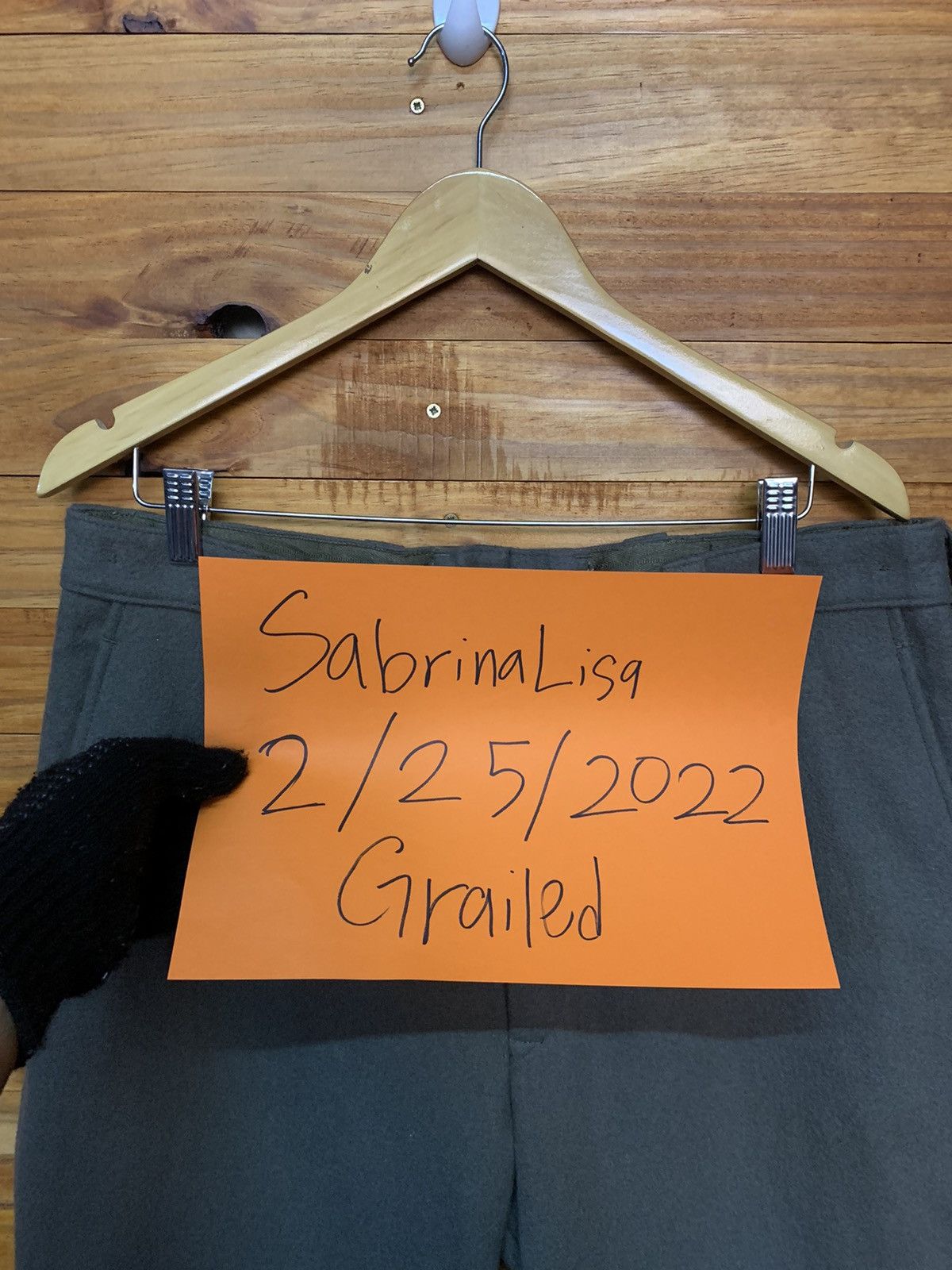 Other Vintage 60s Wool Army Trousers Pants Size US 34 / EU 50 - 10 Thumbnail