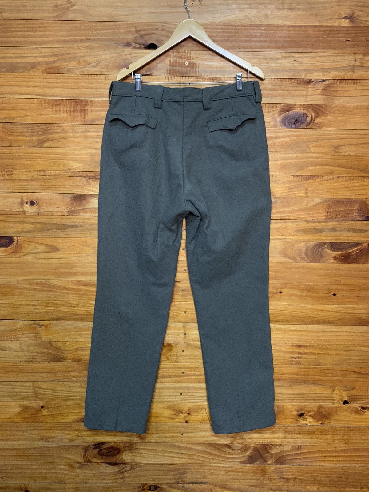 Other Vintage 60s Wool Army Trousers Pants Size US 34 / EU 50 - 4 Thumbnail
