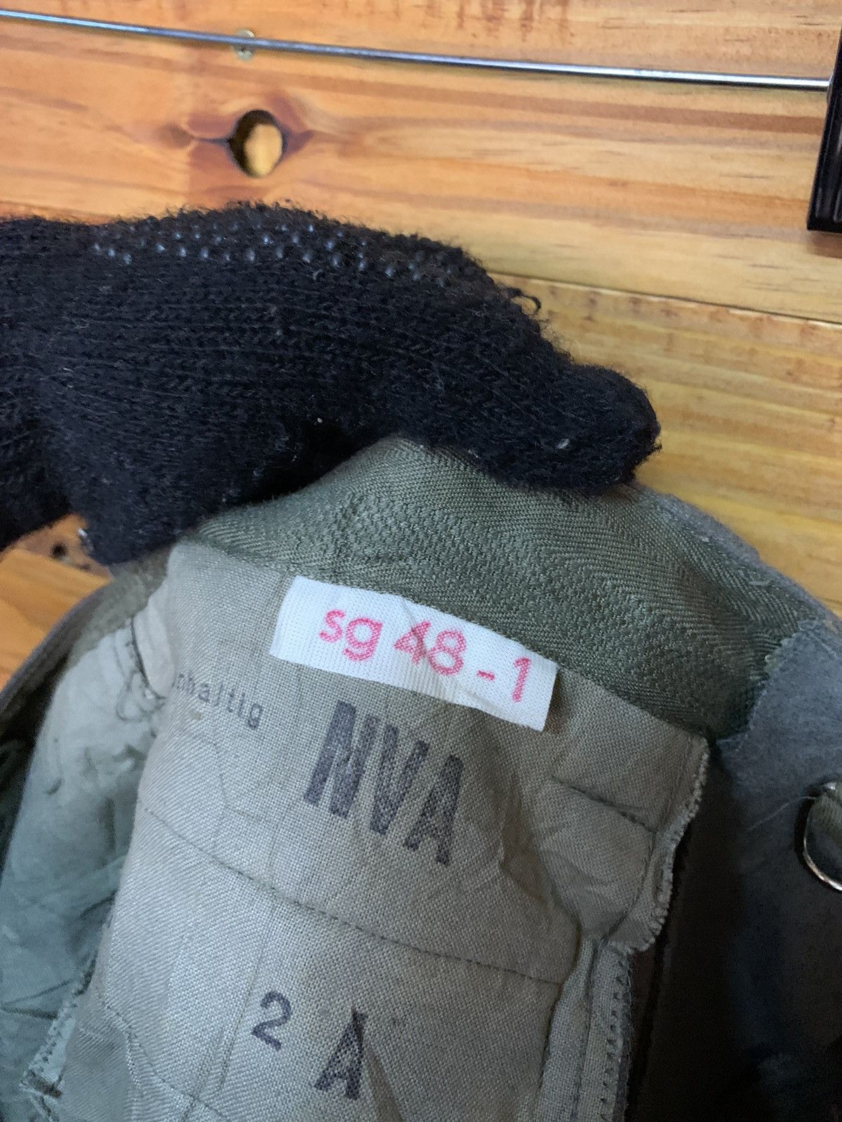 Other Vintage 60s Wool Army Trousers Pants Size US 34 / EU 50 - 7 Thumbnail