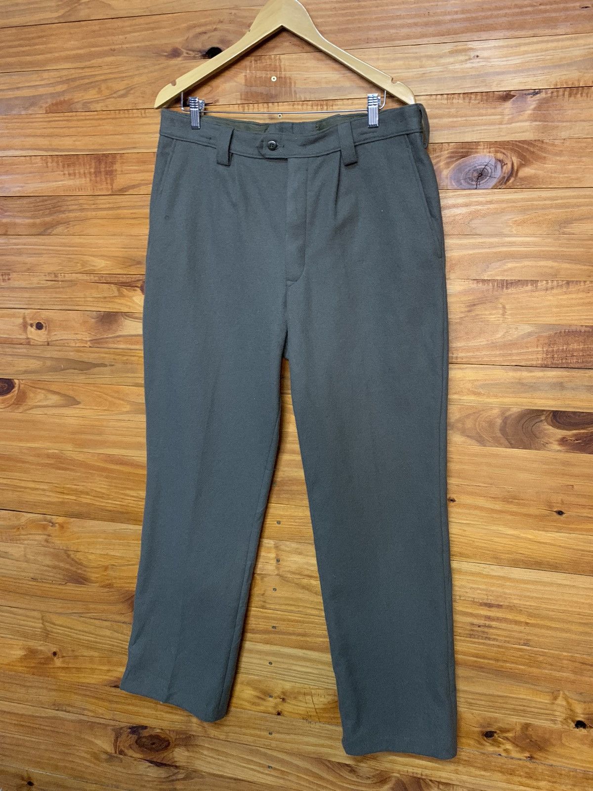 Other Vintage 60s Wool Army Trousers Pants Size US 34 / EU 50 - 3 Thumbnail
