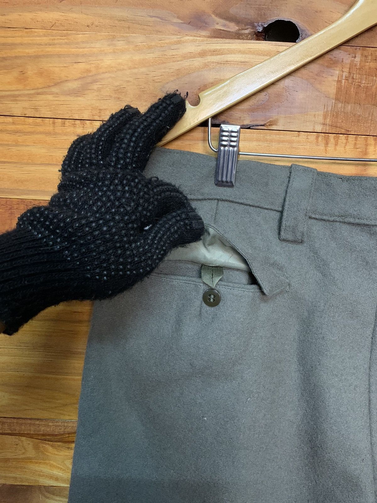 Other Vintage 60s Wool Army Trousers Pants Size US 34 / EU 50 - 5 Thumbnail