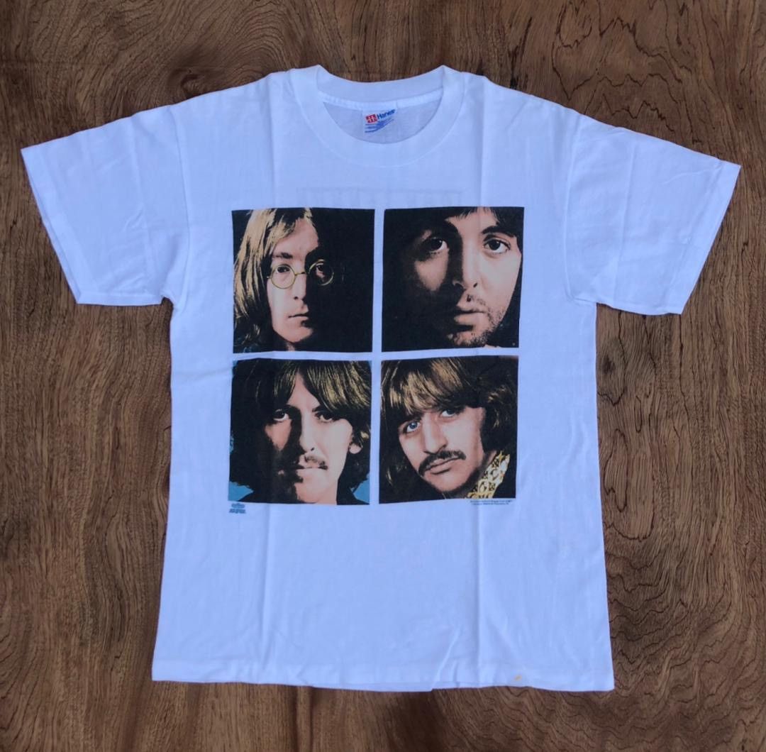 Band Tees × Vintage Vintage THE BEATLES Size US M / EU 48-50 / 2 - 1 Thumbnail