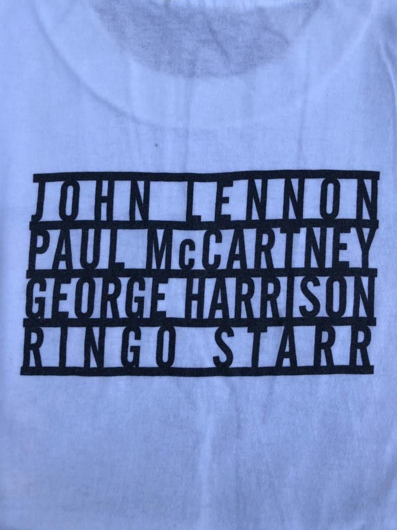 Band Tees × Vintage Vintage THE BEATLES Size US M / EU 48-50 / 2 - 2 Thumbnail