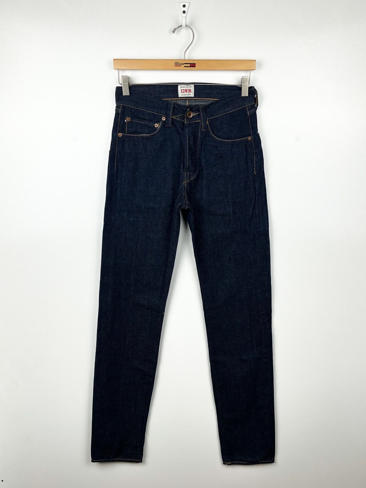 Edwin × Japanese Brand Edwin Selvedge Japanese Denim ED-49 Regular Relaxed W28 L34 Size US 28 / EU 44 - 2 Thumbnail