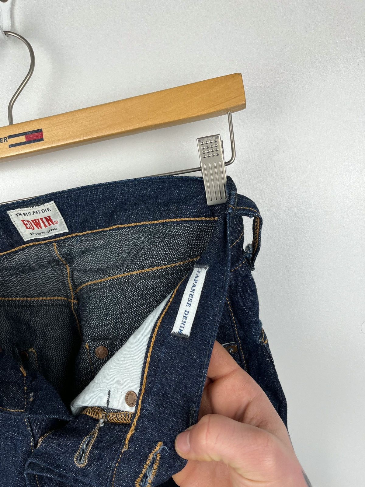 Edwin × Japanese Brand Edwin Selvedge Japanese Denim ED-49 Regular Relaxed W28 L34 Size US 28 / EU 44 - 7 Thumbnail