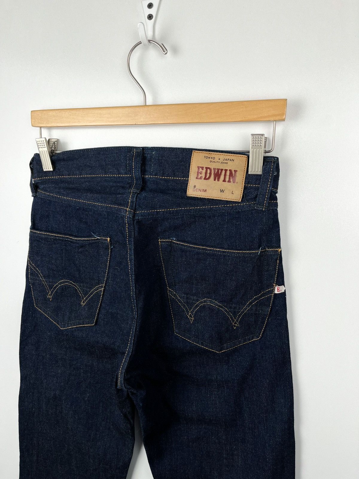 Edwin × Japanese Brand Edwin Selvedge Japanese Denim ED-49 Regular Relaxed W28 L34 Size US 28 / EU 44 - 5 Thumbnail
