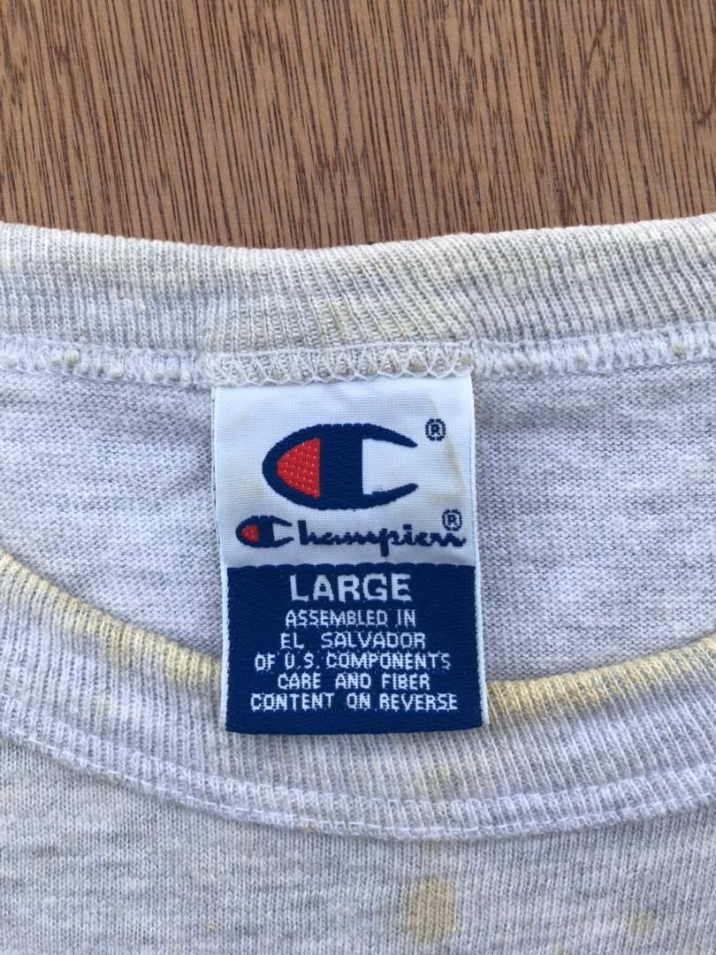 Champion × Vintage vintage tee champion A34 Size US L / EU 52-54 / 3 - 3 Thumbnail