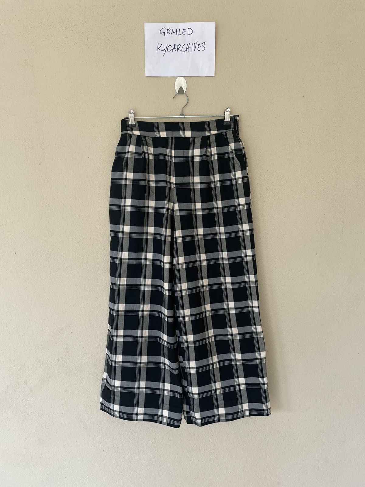 Japanese Brand HUSH HUSH TARTAN PANTS 28-30 Size US 30 / EU 46 - 1 Thumbnail