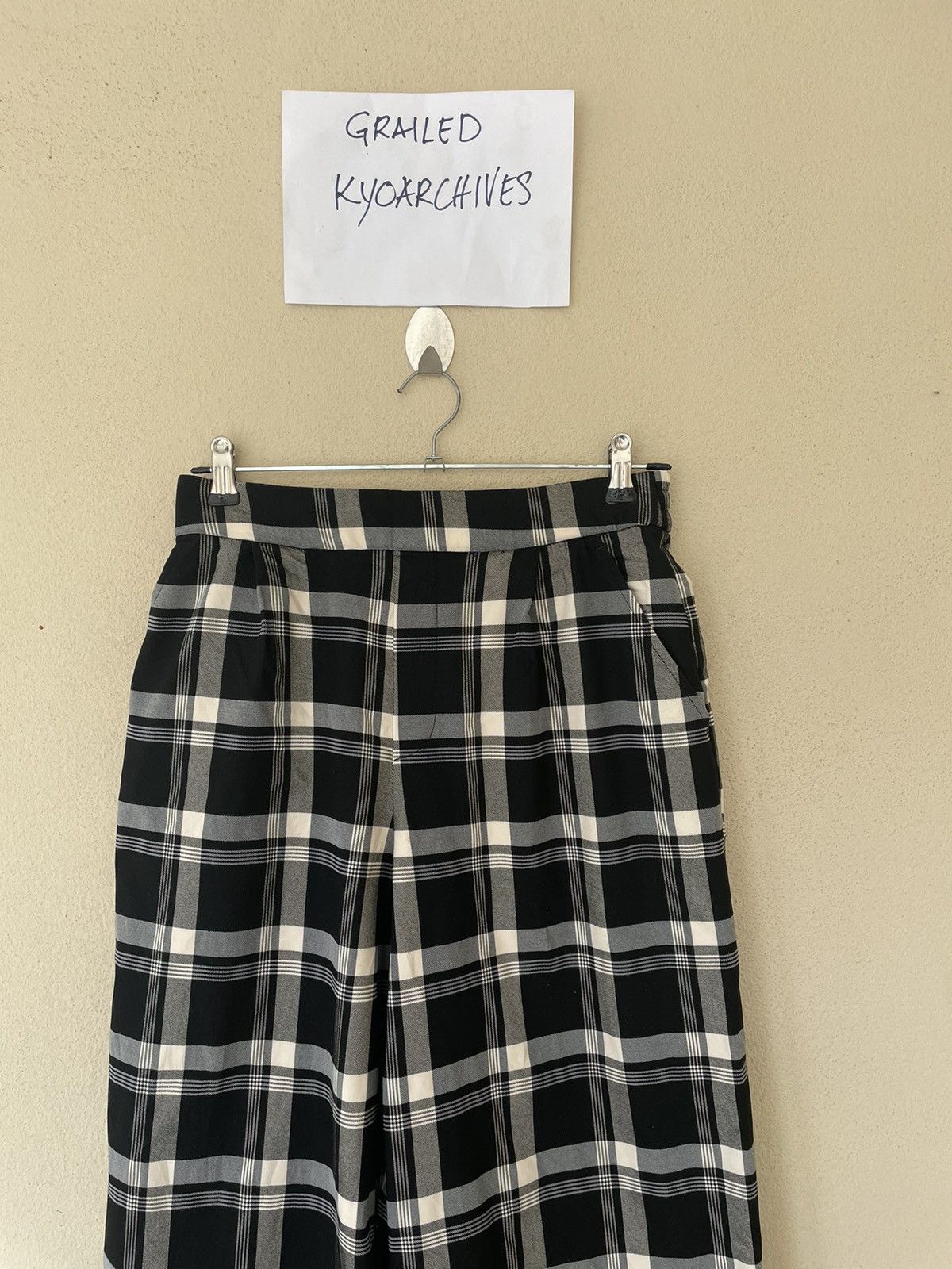 Japanese Brand HUSH HUSH TARTAN PANTS 28-30 Size US 30 / EU 46 - 3 Thumbnail
