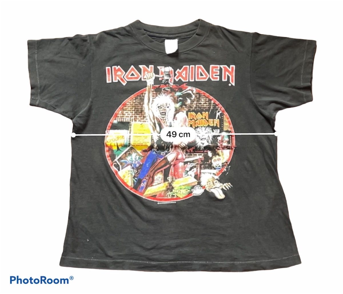 Band Tees × Vintage Vintage 90s IRON MAIDEN Size US L / EU 52-54 / 3 - 1 Thumbnail
