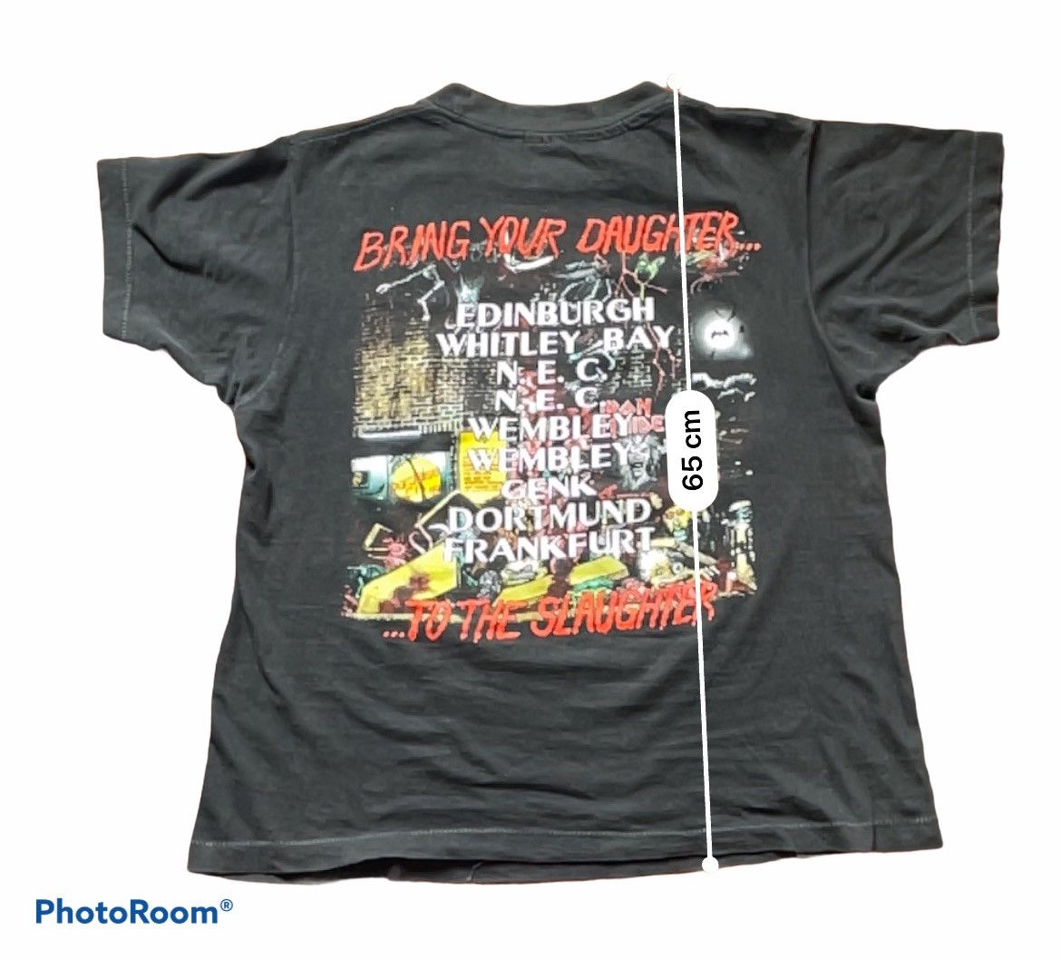 Band Tees × Vintage Vintage 90s IRON MAIDEN Size US L / EU 52-54 / 3 - 2 Thumbnail