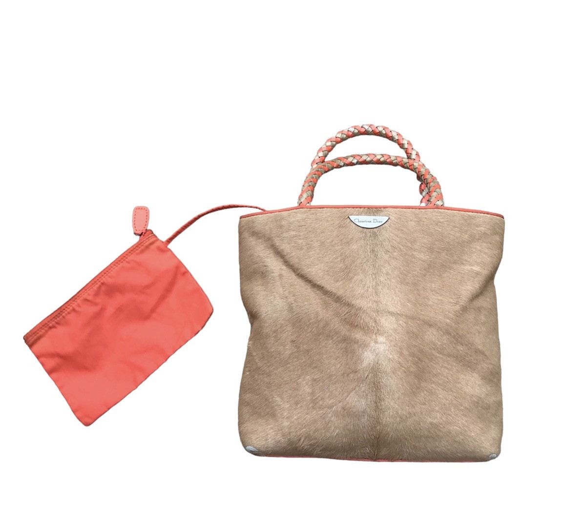 Dior Vintage Christian Dior Pony Hair Handbag Size ONE SIZE - 1 Thumbnail