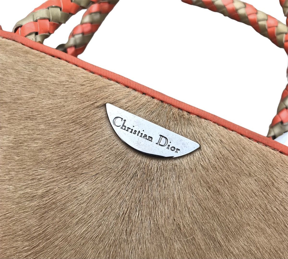 Dior Vintage Christian Dior Pony Hair Handbag Size ONE SIZE - 3 Thumbnail