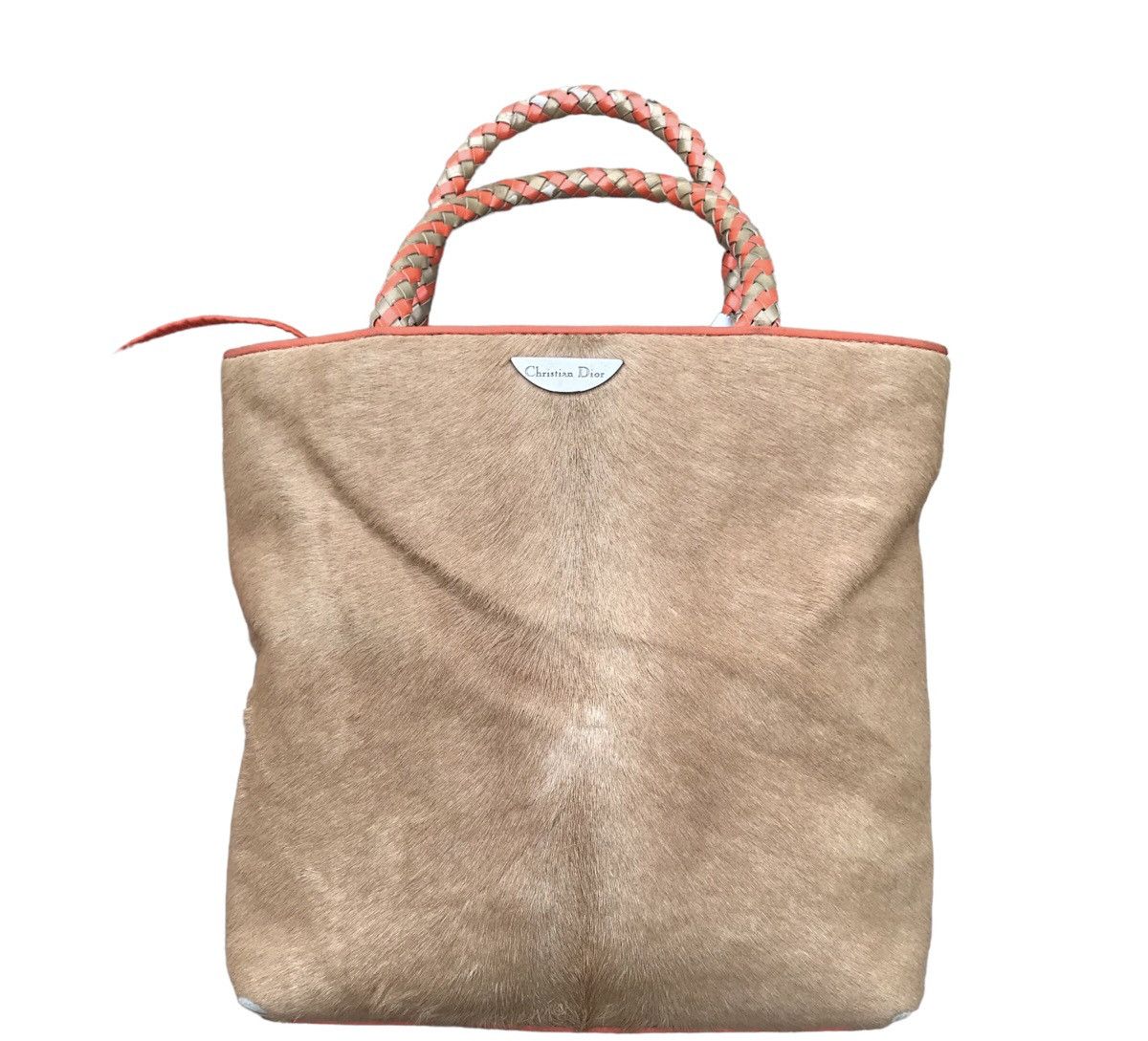 Dior Vintage Christian Dior Pony Hair Handbag Size ONE SIZE - 2 Thumbnail