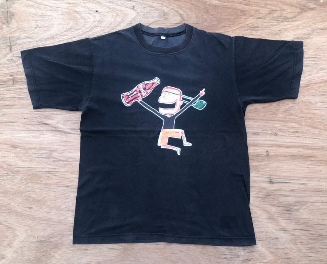 Coca Cola × Vintage vintage tee coca cola B17 Size US L / EU 52-54 / 3 - 1 Thumbnail