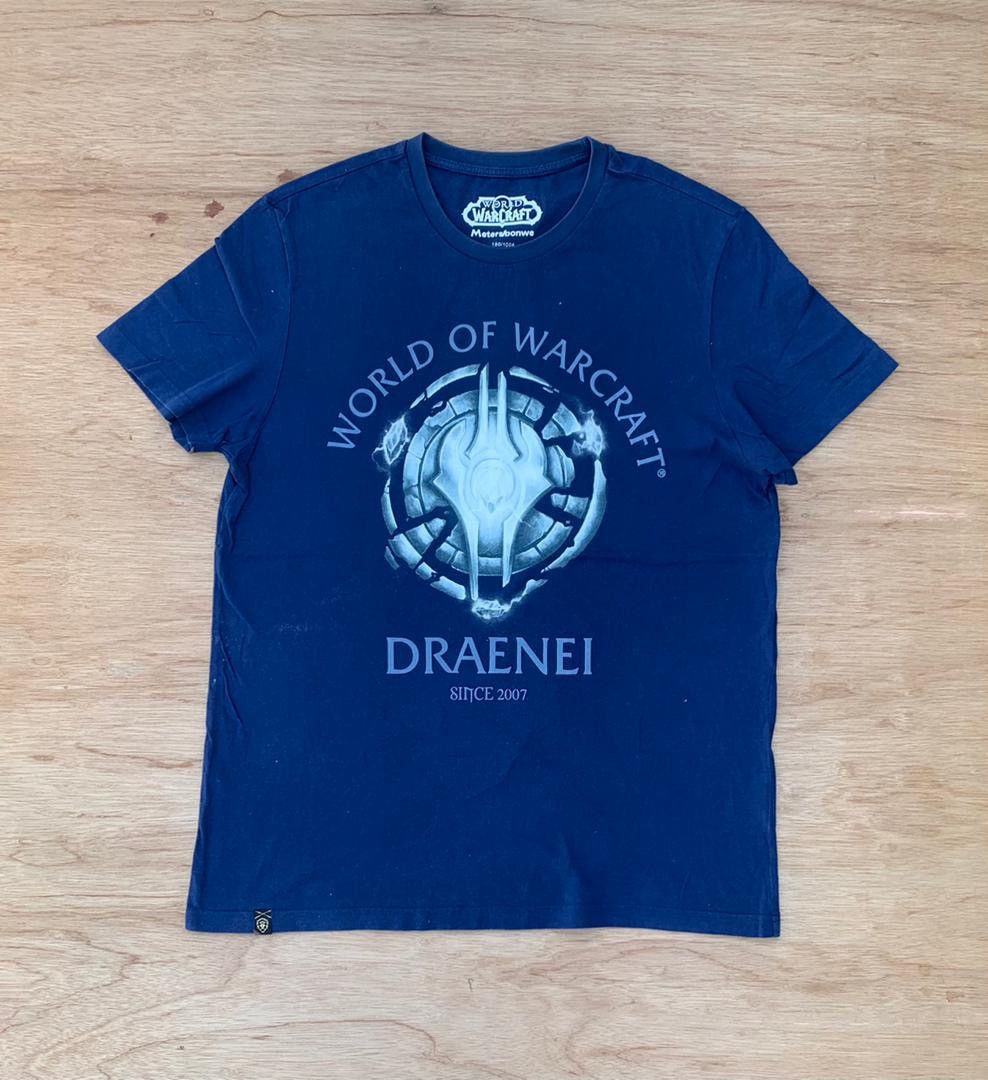 image of Vintage Tee Warcraft C4 in Navy, Men's (Size Large)