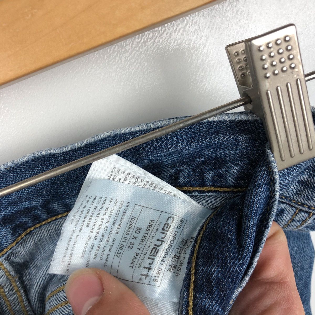 Carhartt × Carhartt Wip Carhartt WIP denim jeans pants size 30/32 Size US 30 / EU 46 - 14 Thumbnail