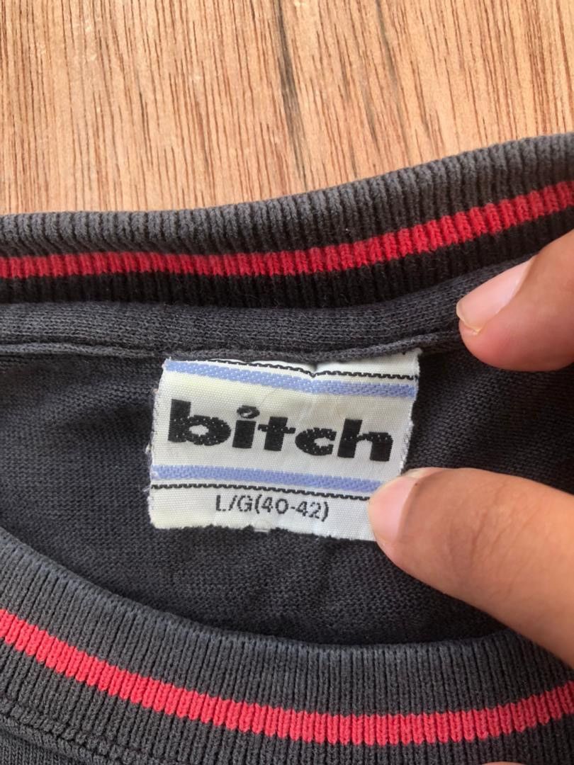 Vintage vintage tee bitch skateboard C17 Size US L / EU 52-54 / 3 - 2 Thumbnail