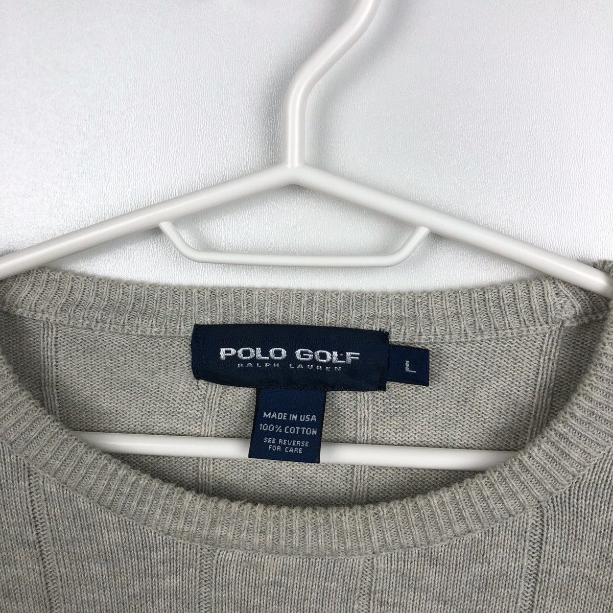 Polo Ralph Lauren × Vintage Vintage Polo Ralph Lauren old money sweater made in USA Size US L / EU 52-54 / 3 - 3 Thumbnail