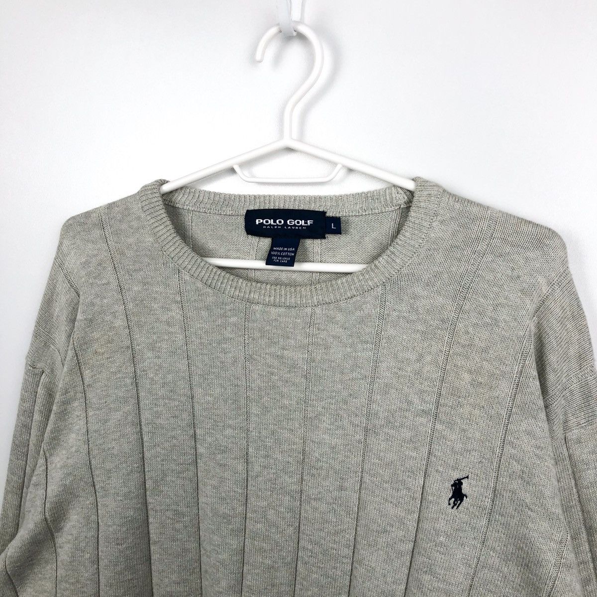 Polo Ralph Lauren × Vintage Vintage Polo Ralph Lauren old money sweater made in USA Size US L / EU 52-54 / 3 - 2 Thumbnail