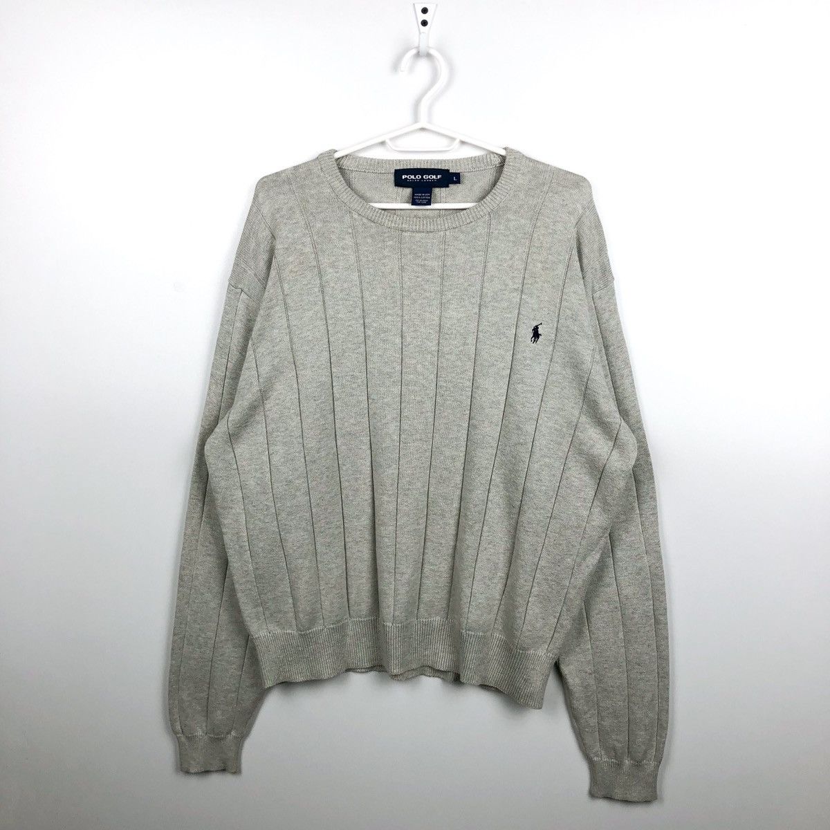 Polo Ralph Lauren × Vintage Vintage Polo Ralph Lauren old money sweater made in USA Size US L / EU 52-54 / 3 - 1 Thumbnail
