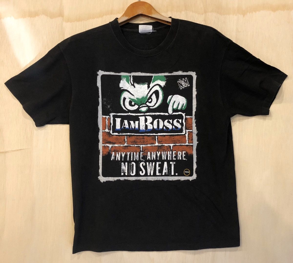 Vintage Vintage New Japan Pro Wrestling Great Muta Stone Cold T Shi Size US L / EU 52-54 / 3 - 1 Thumbnail