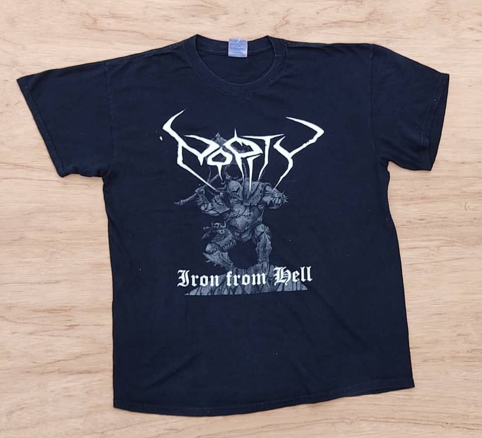 image of Band Tees x Vintage Band Tee No Pity Canada Thrash Deathmetal ( A 11 ) in Black, Men's (Size Medium