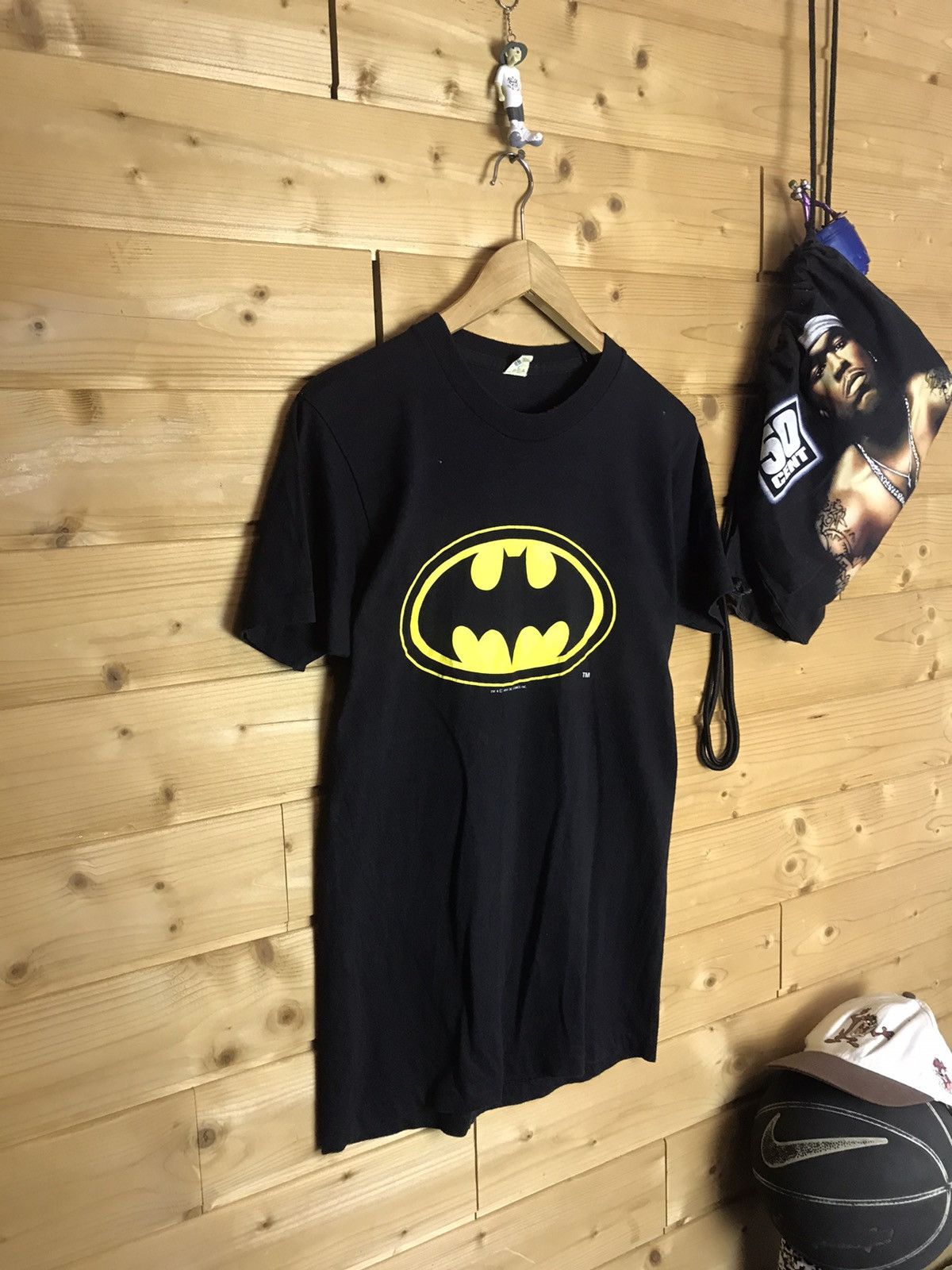 Vintage Vintage 60s DC comics Batman single stitch t-shirt Size US S / EU 44-46 / 1 - 1 Thumbnail