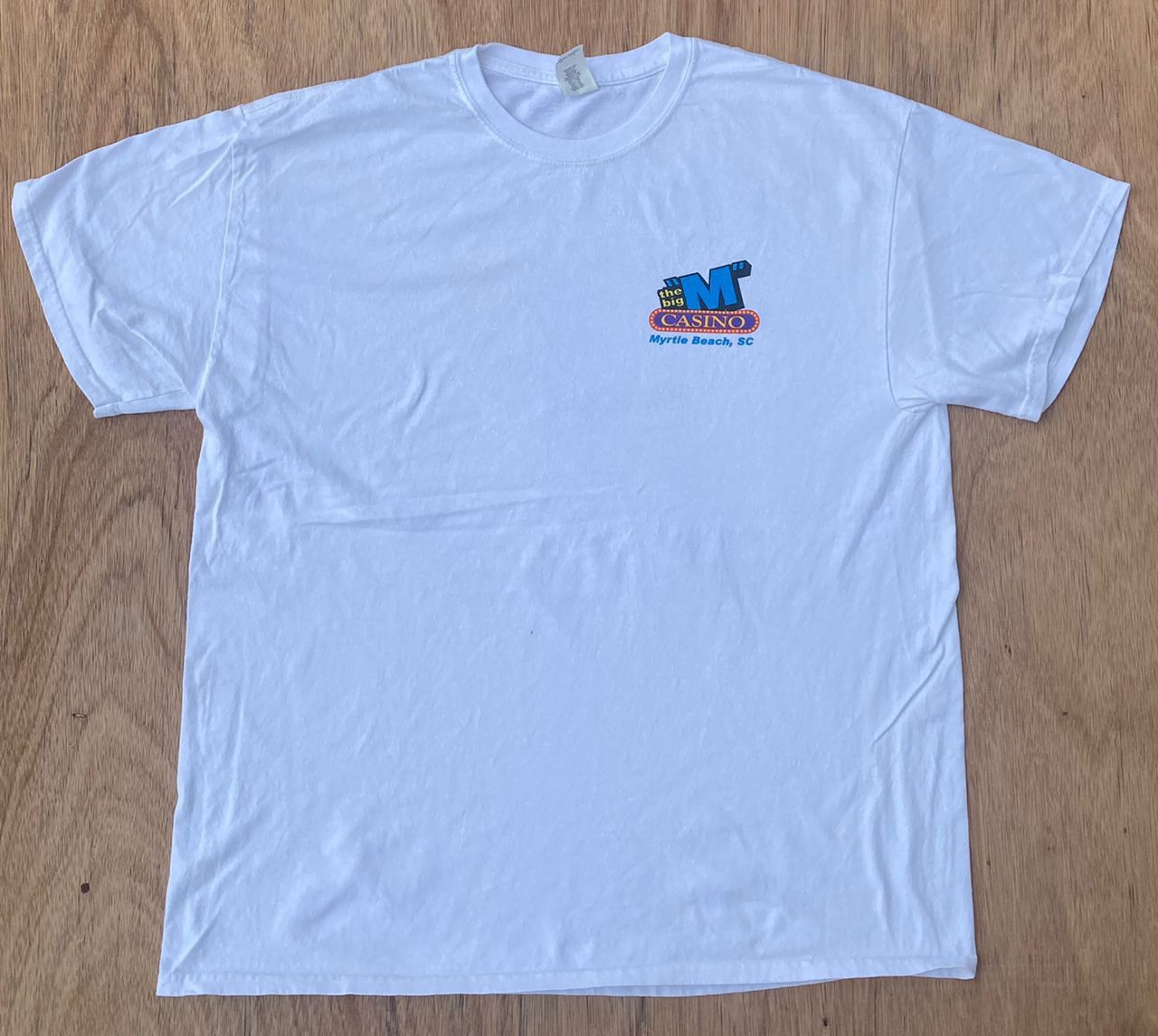 Gildan × Vintage Vintage Tee D - 10 big jackpot Size US XL / EU 56 / 4 - 4 Thumbnail