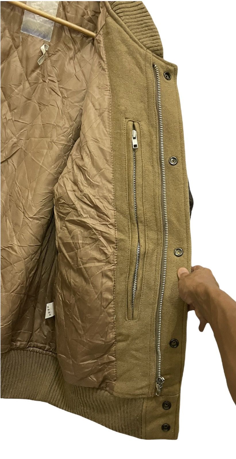 Japanese Brand Infinity Life Wool Leather Varsity Jacket Size US L / EU 52-54 / 3 - 19 Thumbnail