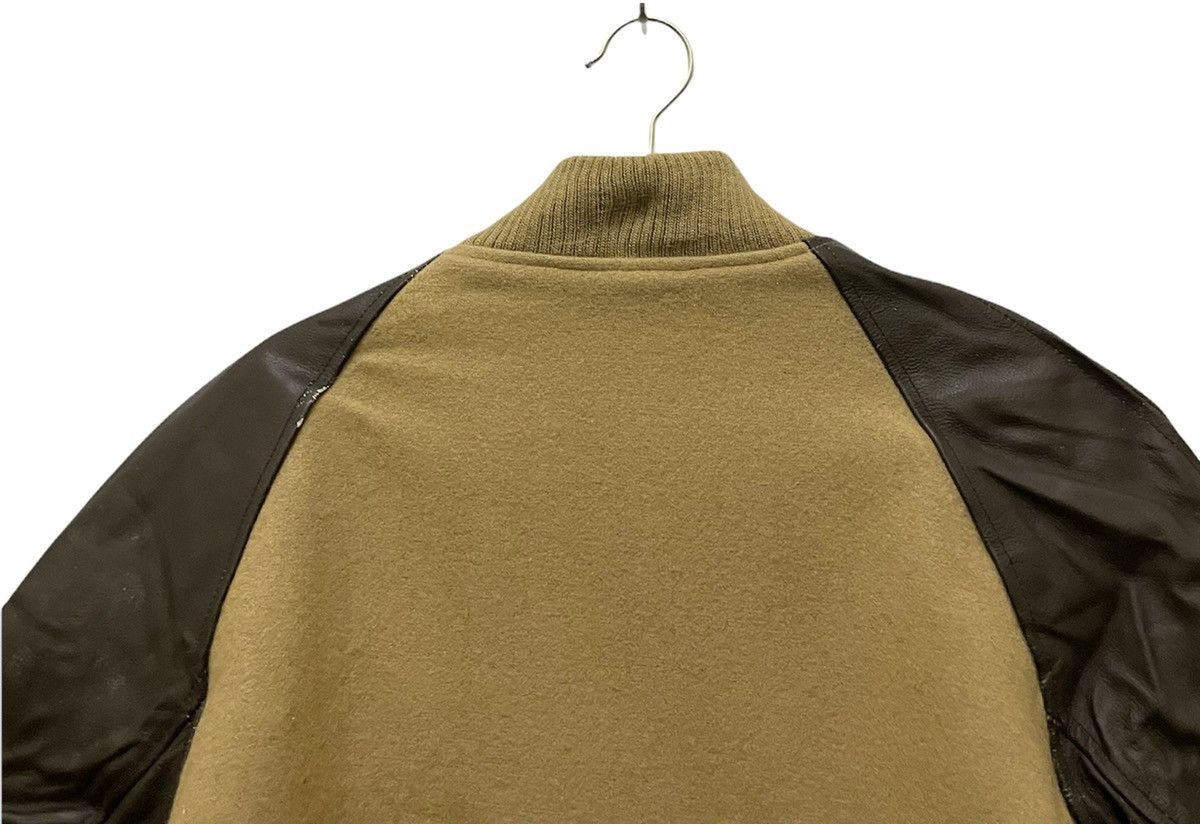 Japanese Brand Infinity Life Wool Leather Varsity Jacket Size US L / EU 52-54 / 3 - 13 Thumbnail