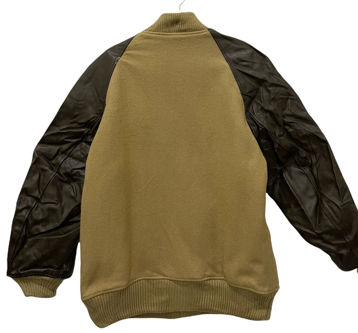 Japanese Brand Infinity Life Wool Leather Varsity Jacket Size US L / EU 52-54 / 3 - 10 Thumbnail