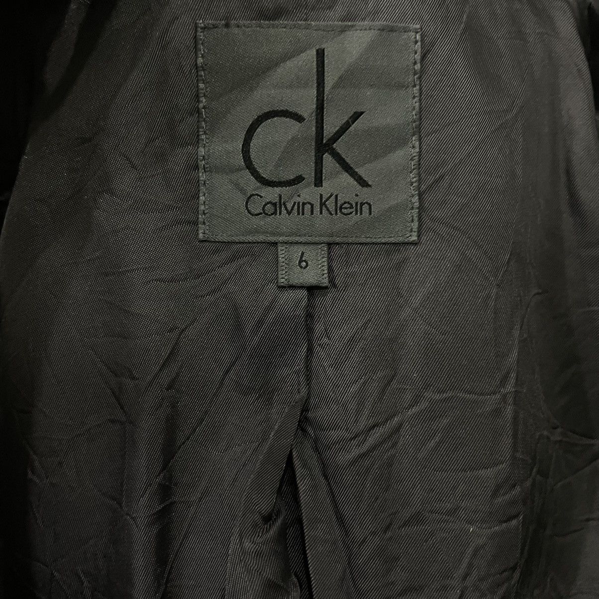 Calvin Klein ‼️RARE‼️Calvin Klein Wool Gown Style Long Jacket Size XS / US 0-2 / IT 36-38 - 17 Thumbnail