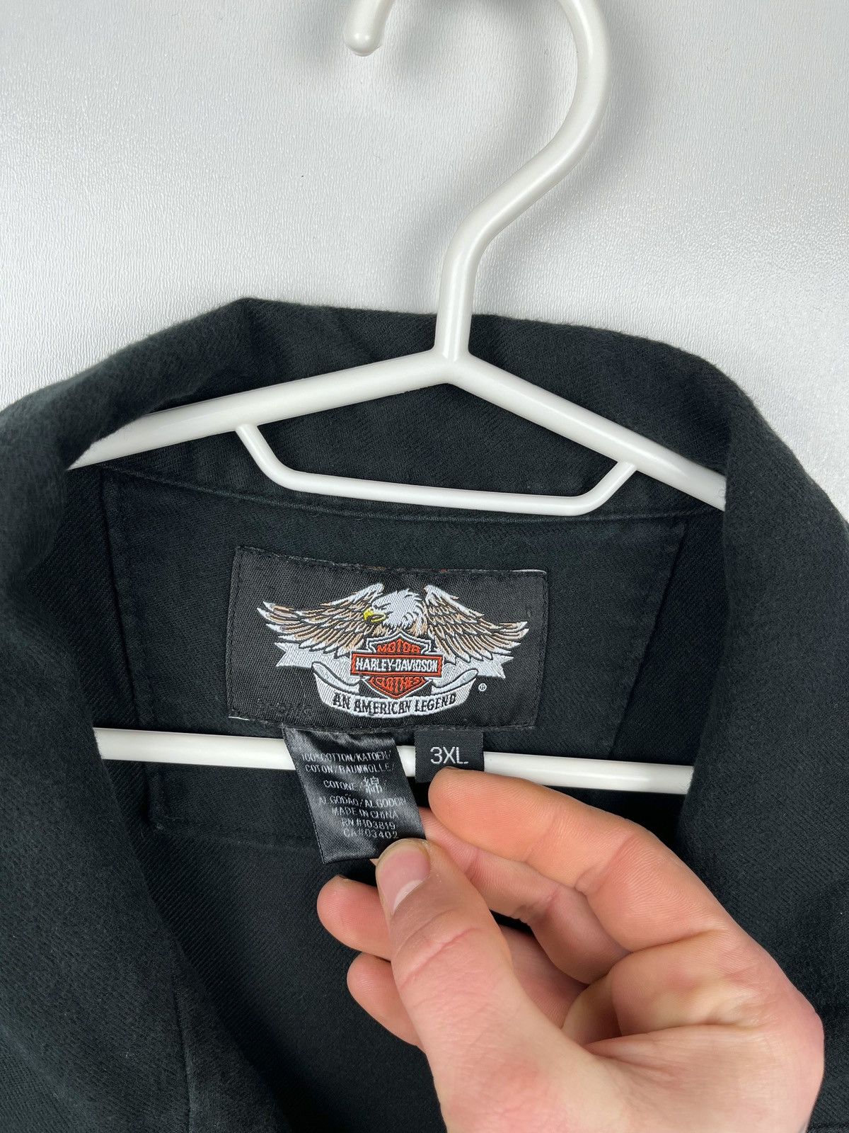 Harley Davidson Y2K VINTAGE HARLEY DAVIDSON MOTOR CLOTHES SHIRT SIZE 3XL Size US XXL / EU 58 / 5 - 6 Thumbnail