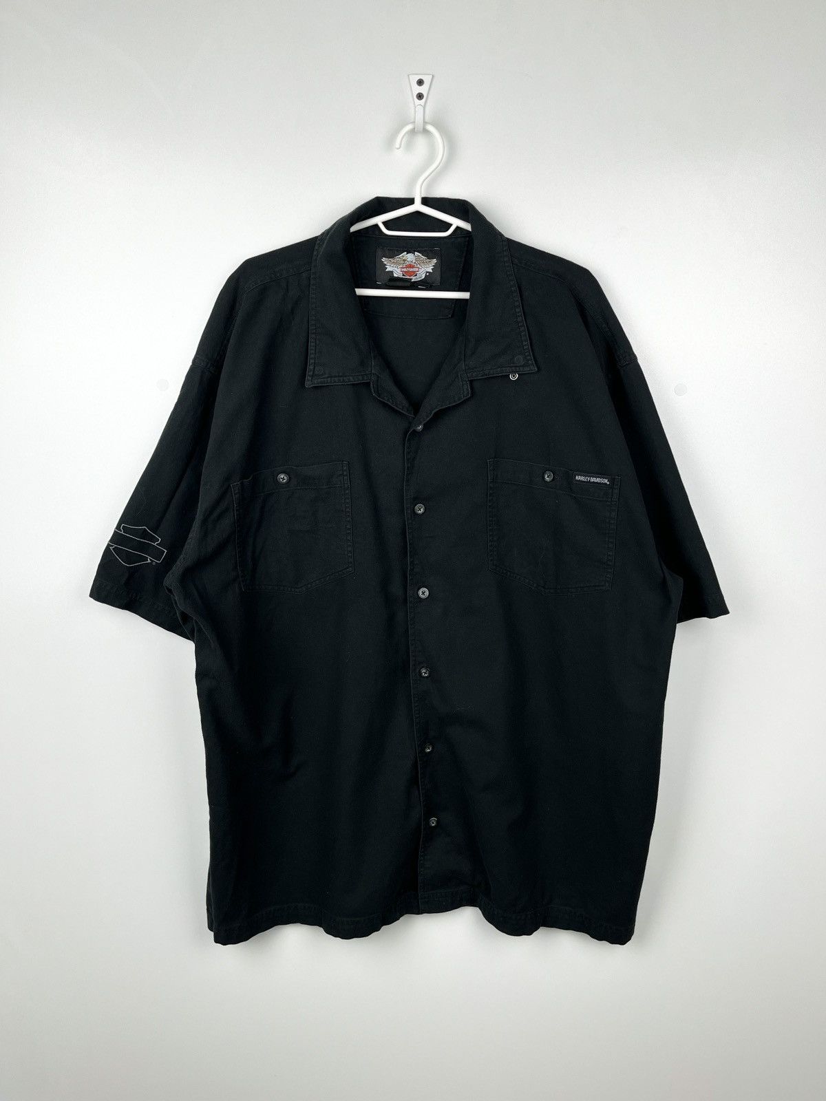Harley Davidson Y2K VINTAGE HARLEY DAVIDSON MOTOR CLOTHES SHIRT SIZE 3XL Size US XXL / EU 58 / 5 - 2 Thumbnail