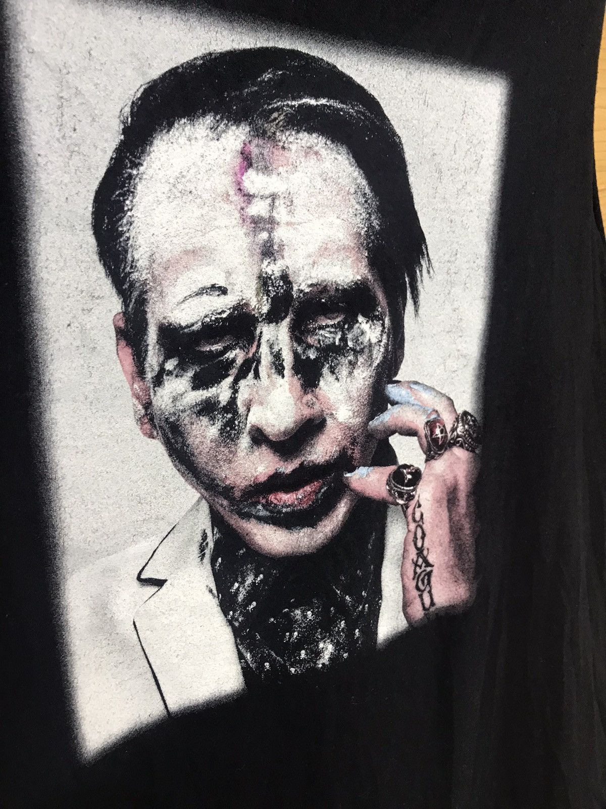 Band Tees Marilyn Manson 2017 tour shirt Size US M / EU 48-50 / 2 - 4 Thumbnail