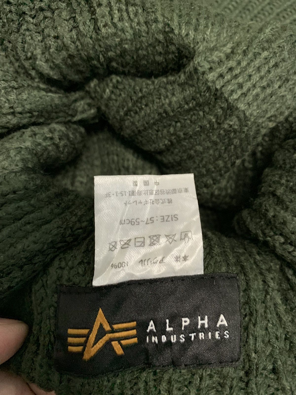 Alpha Industries 🔥RARE!! Alpha Industries Vintage Knitted Newsboy Hat Size ONE SIZE - 7 Thumbnail