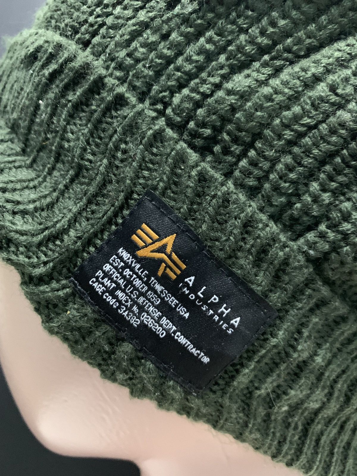 Alpha Industries 🔥RARE!! Alpha Industries Vintage Knitted Newsboy Hat Size ONE SIZE - 5 Thumbnail