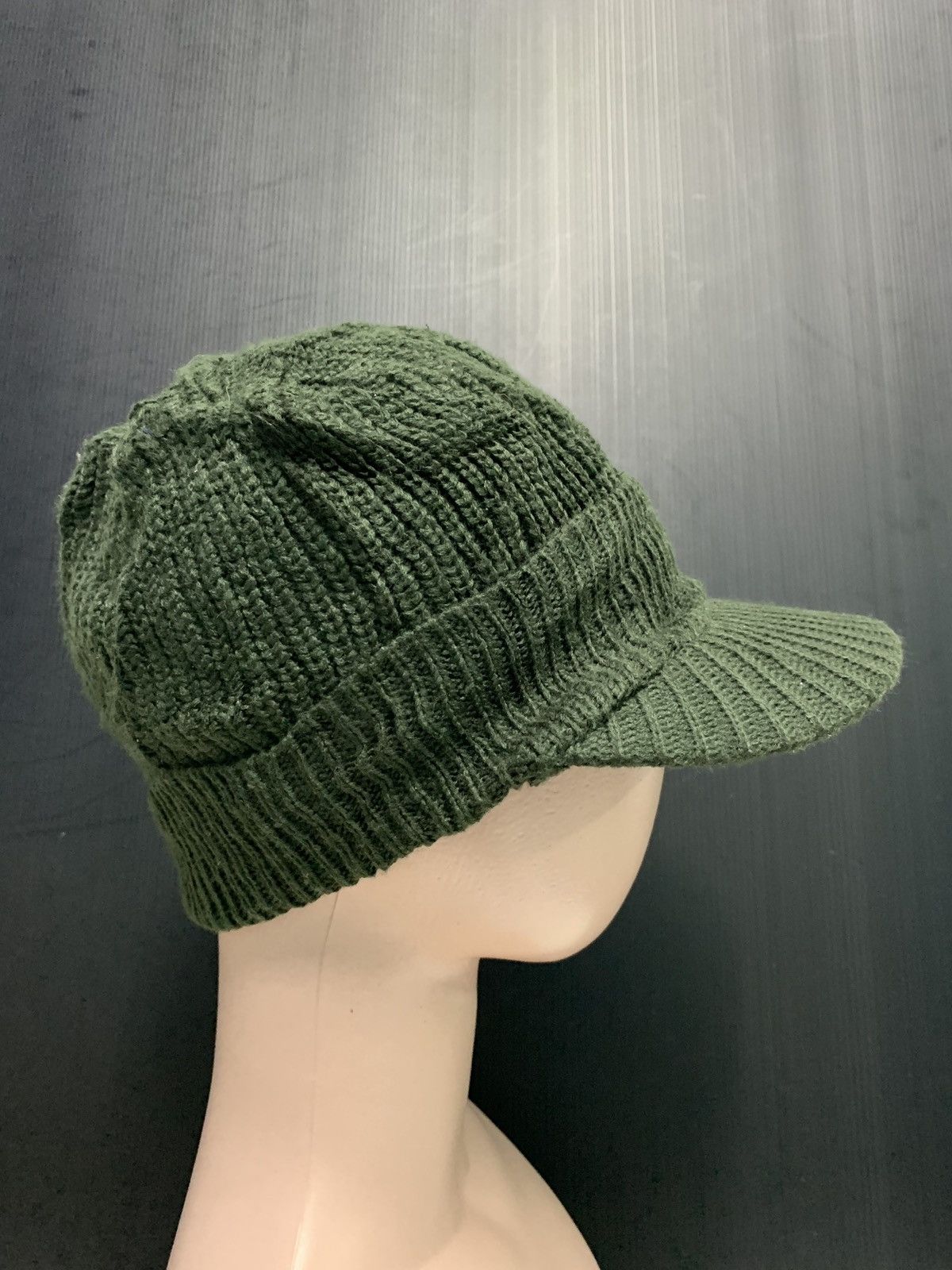 Alpha Industries 🔥RARE!! Alpha Industries Vintage Knitted Newsboy Hat Size ONE SIZE - 3 Thumbnail