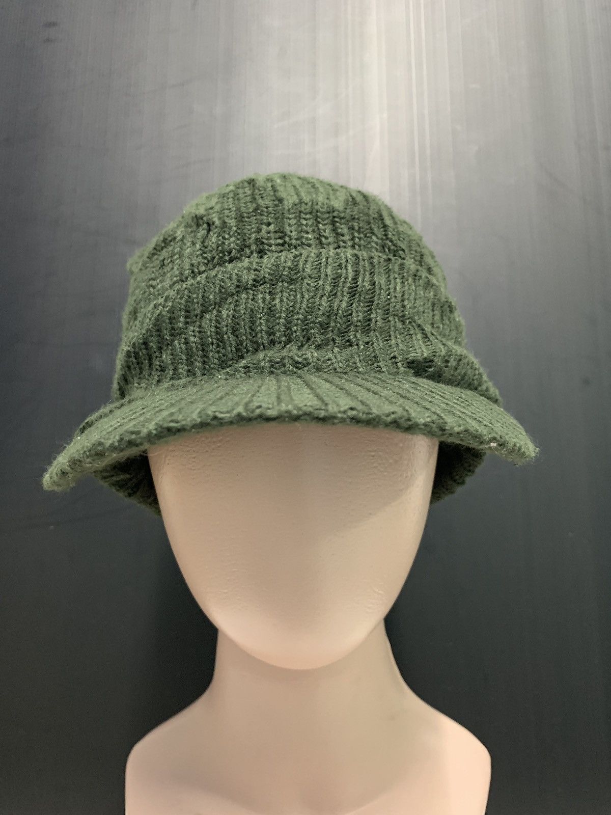 Alpha Industries 🔥RARE!! Alpha Industries Vintage Knitted Newsboy Hat Size ONE SIZE - 2 Thumbnail
