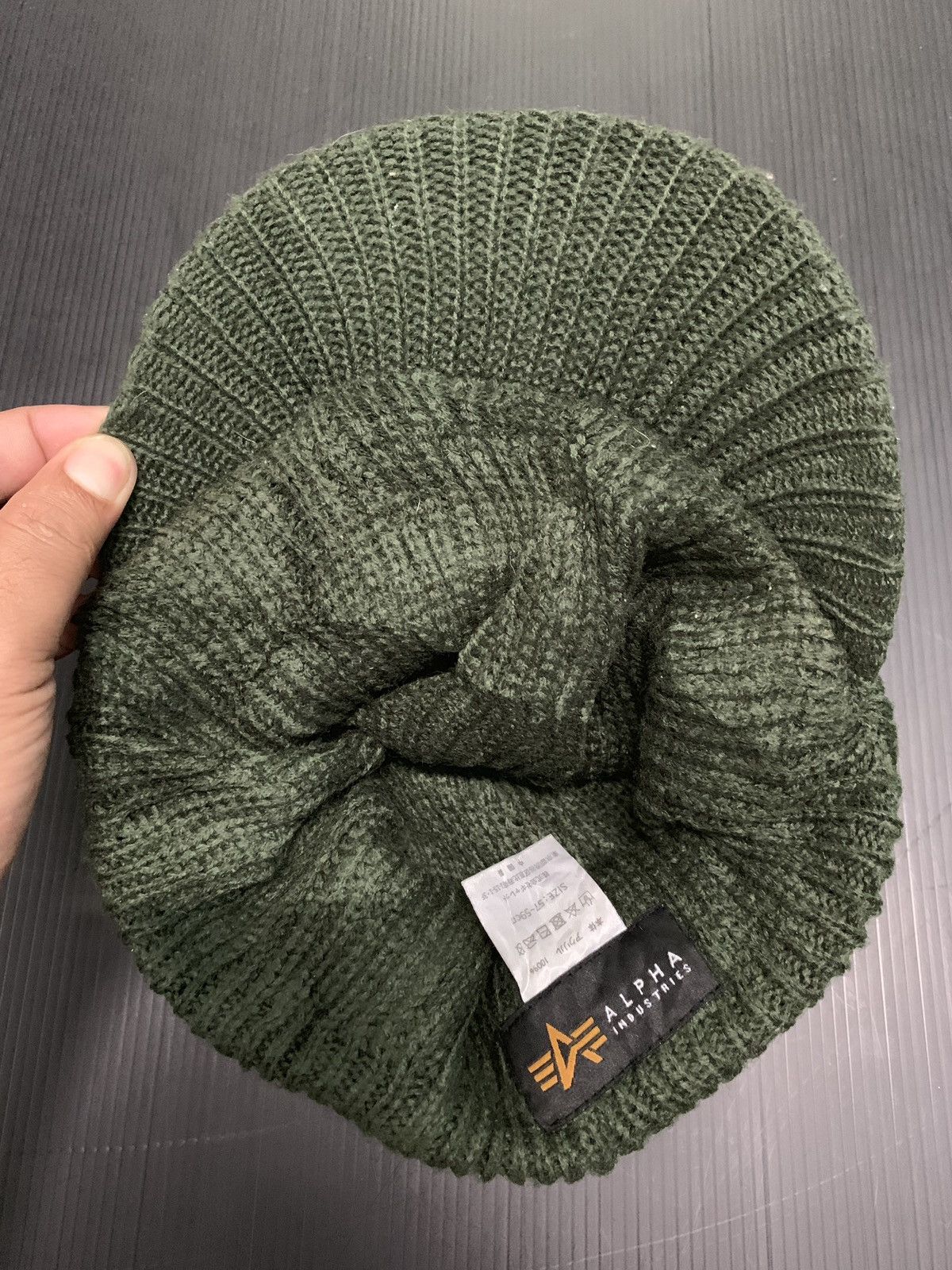 Alpha Industries 🔥RARE!! Alpha Industries Vintage Knitted Newsboy Hat Size ONE SIZE - 6 Thumbnail