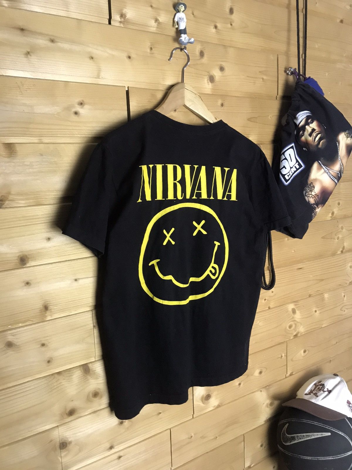 Nirvana Vintage 90s Nirvana single stitch t-shirt Size US M / EU 48-50 / 2 - 7 Thumbnail