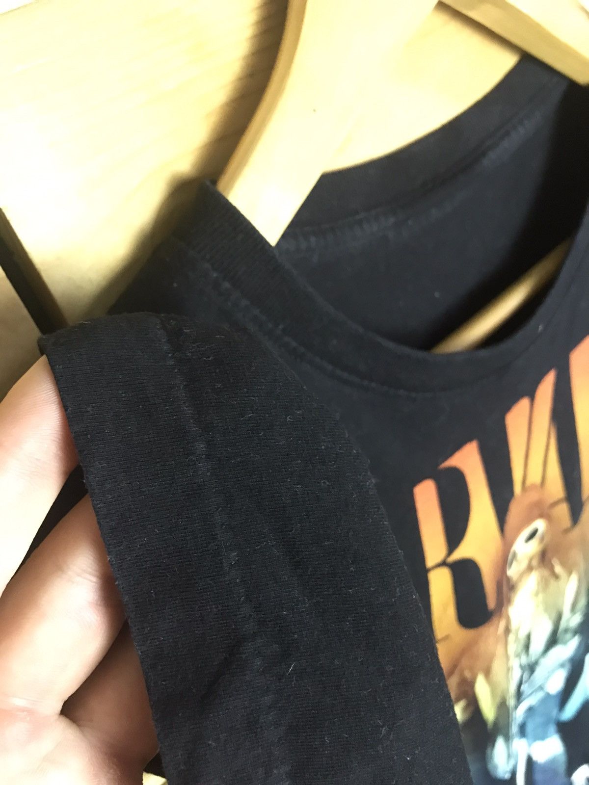 Nirvana Vintage 90s Nirvana single stitch t-shirt Size US M / EU 48-50 / 2 - 5 Thumbnail