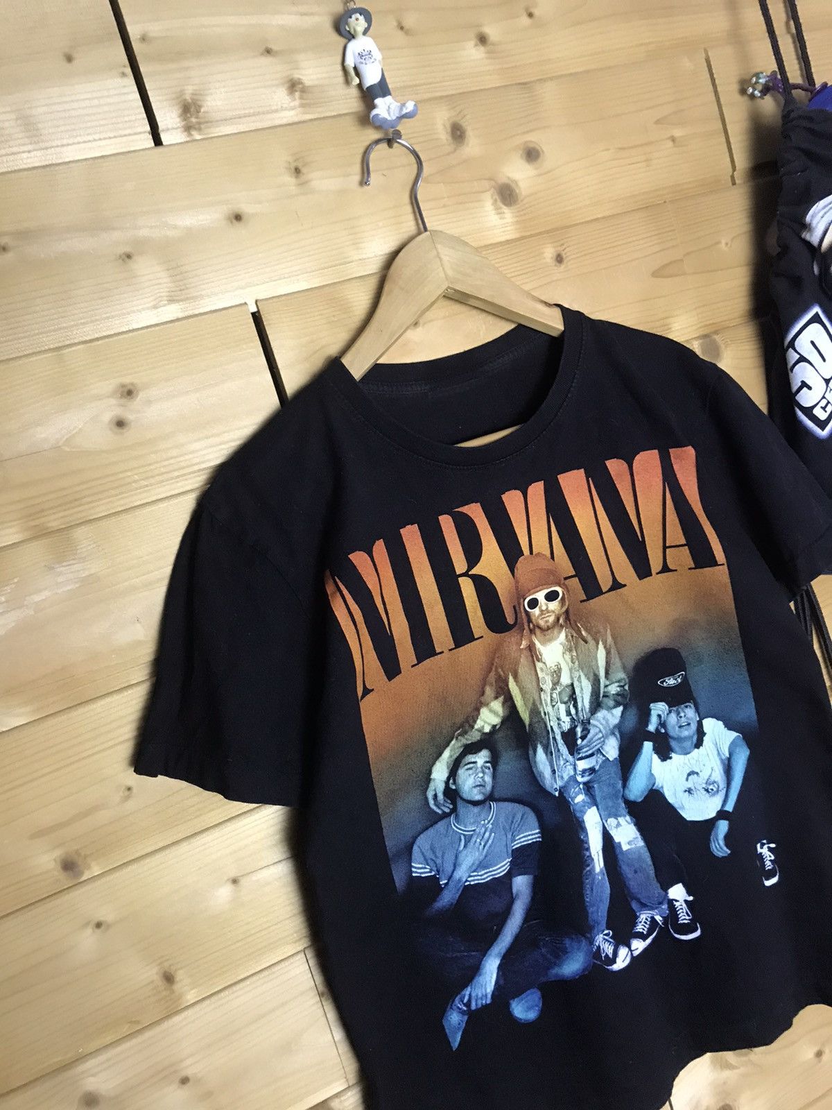 Nirvana Vintage 90s Nirvana single stitch t-shirt Size US M / EU 48-50 / 2 - 2 Thumbnail