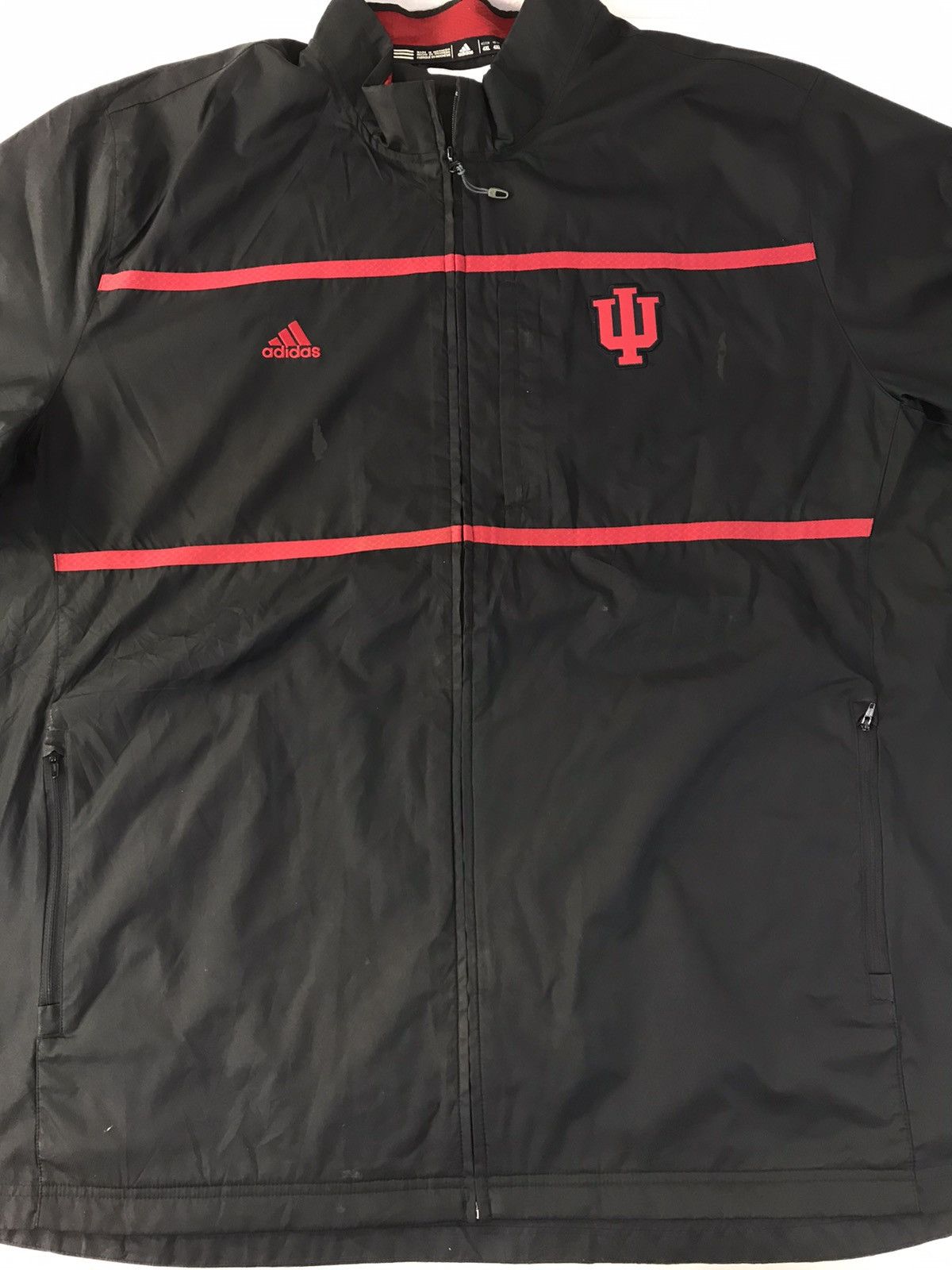 Adidas × Vintage Adidas Windbreakers Jacket Zip Up Embroidery Logo R073j Size US XXL / EU 58 / 5 - 2 Thumbnail