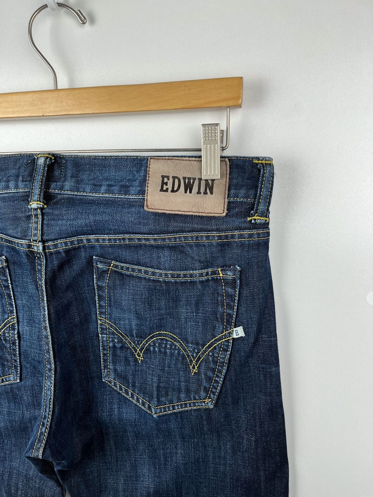 Edwin × Japanese Brand EDWIN ED-71 SLIM denim jeans mens W32 L32 Size US 32 / EU 48 - 5 Thumbnail