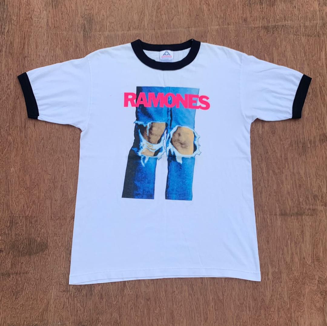 Band Tees × Vintage Vintage RAMONES Size US M / EU 48-50 / 2 - 1 Thumbnail