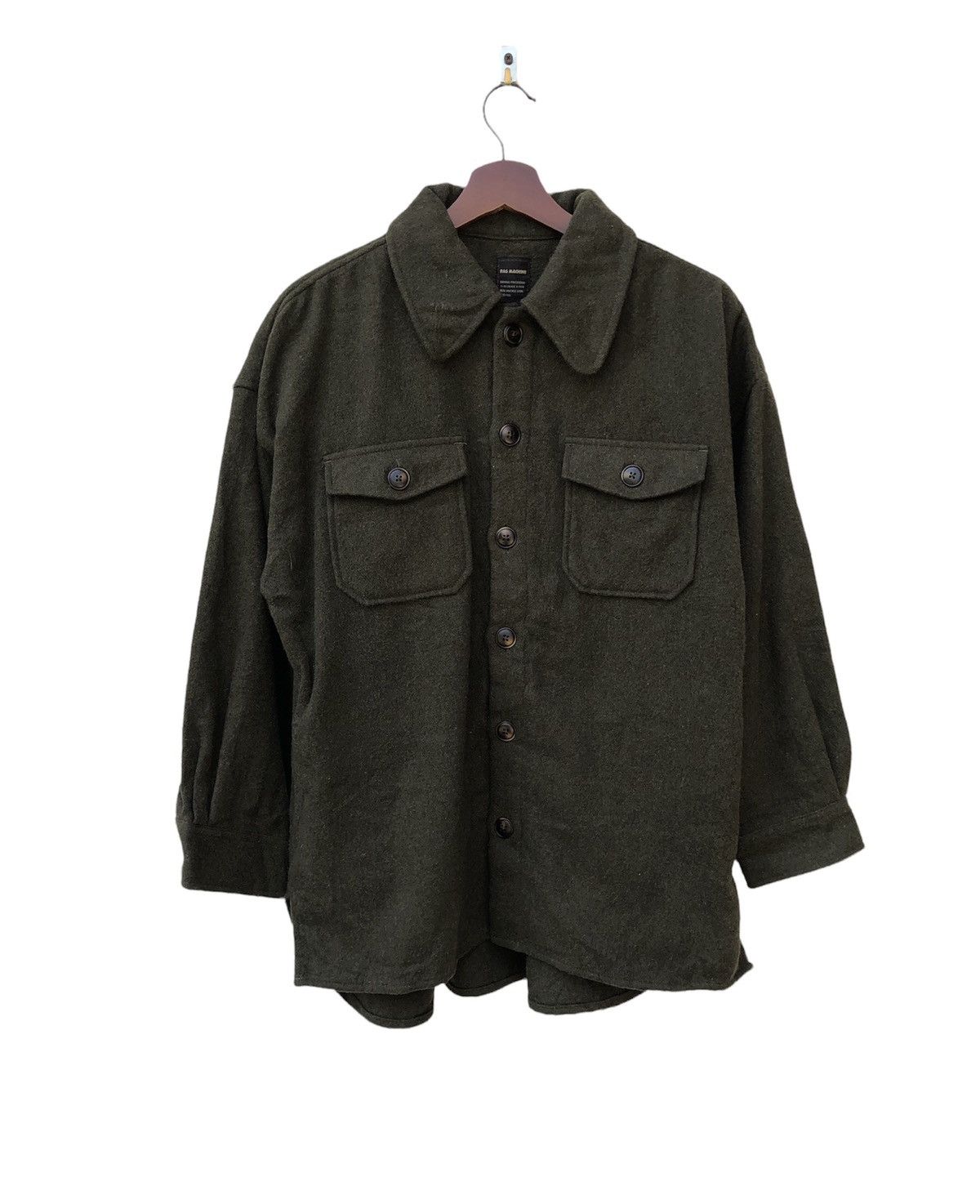 American Rag Japanese Brand Rag Machine Wool Double Pocket Size US L / EU 52-54 / 3 - 1 Thumbnail