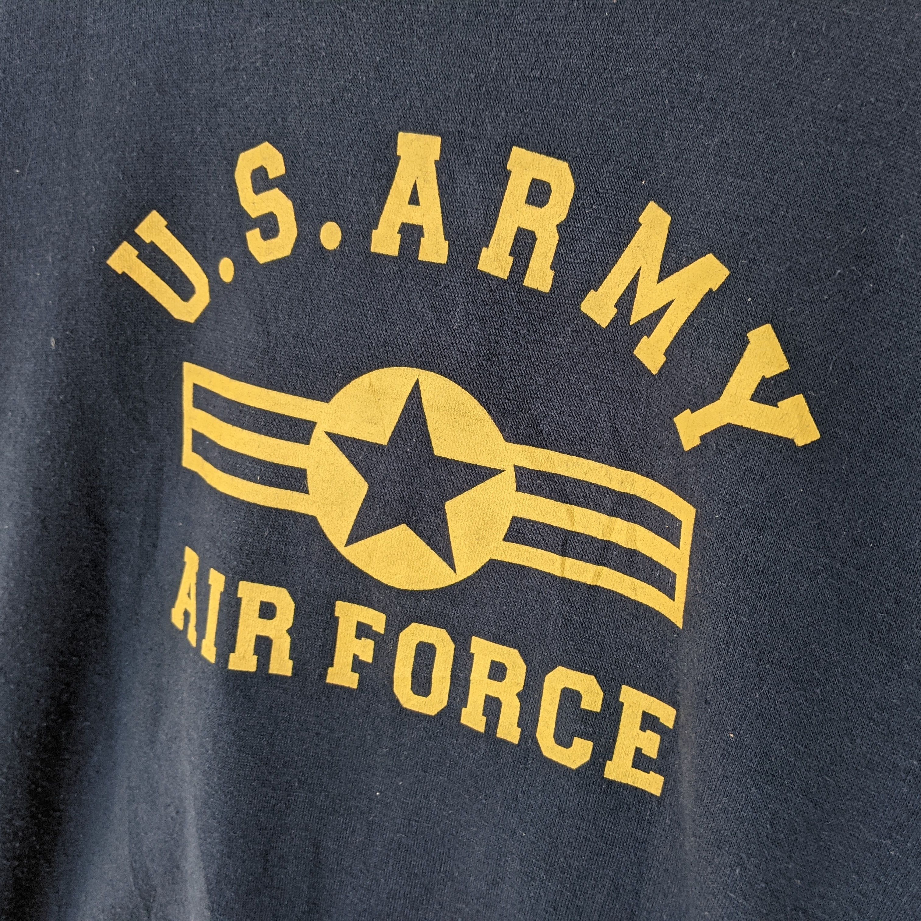 Japanese Brand US ARMY AIR FORCE Big Logo Spell Out Jumper Sweatshirt Size US M / EU 48-50 / 2 - 5 Thumbnail